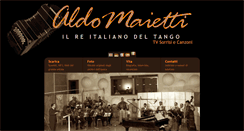 Desktop Screenshot of aldomaietti.com